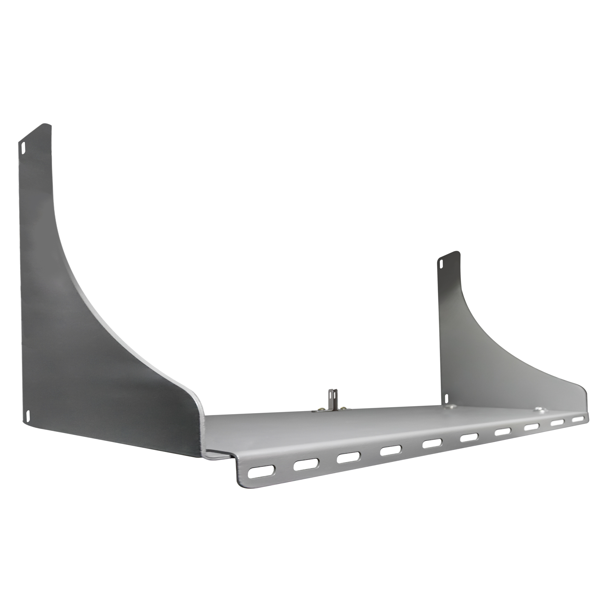 Swisher Safety Shelter Double Panel Shelf — Bolt-On Design, Adjustable Height, Edge Barriers, Model# SRAC20226